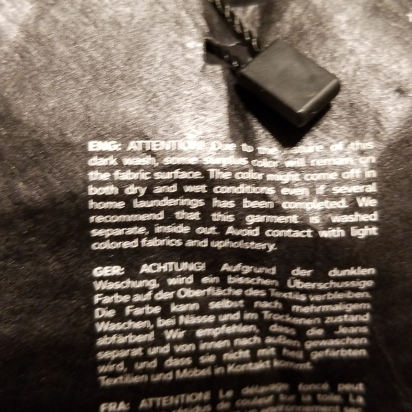 Vero Moda black crop high rise m128:8:919 - Picture 8 of 8